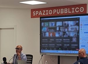 Michele Vannini, segretario Fp Cgil Nazionale, e Stefano Sabato, Responsabile Fp Cgil Nazionale Terzo Settore