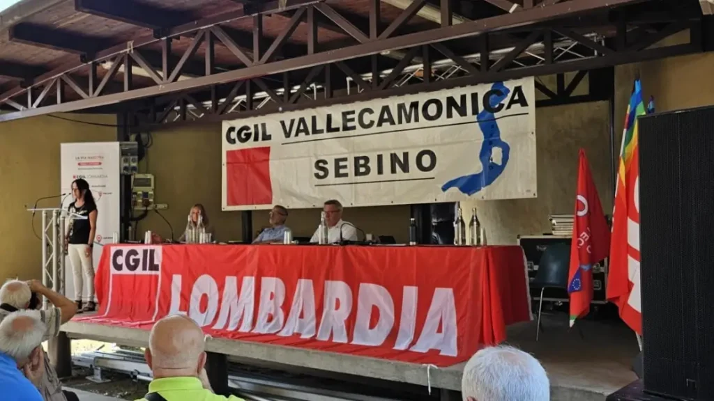 Susanna Cellari all'attivo Cgil Lombardia