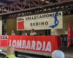 Susanna Cellari all'attivo Cgil Lombardia