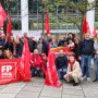 foto Fp Cgil Lombardia al presidio 21.10.2023