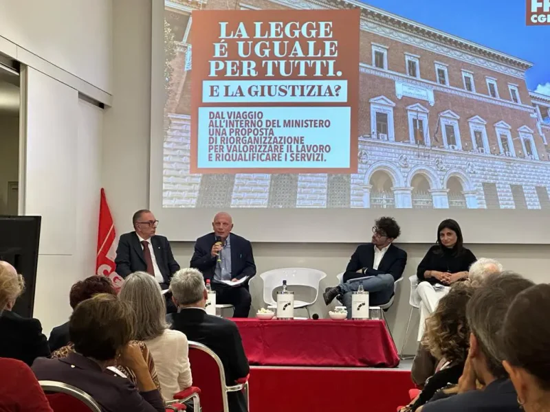 convegno Giustizia Fp Cgil, Roma - 24.10.2023