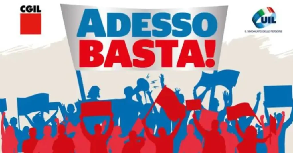 banner sciopero