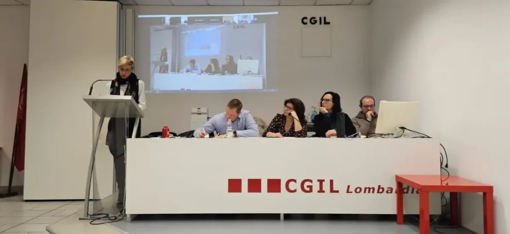 Manuela Vanoli, assemblea generale Fp Cgil Lombardia 29 gennaio 2024