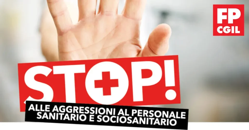 stop aggressioni al personale sanitario e socio sanitario