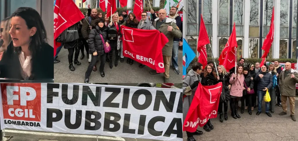 presidio regionale unitario davanti a Aler Milano