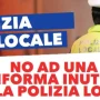 polizia locale banner fp cgil riforma inutile