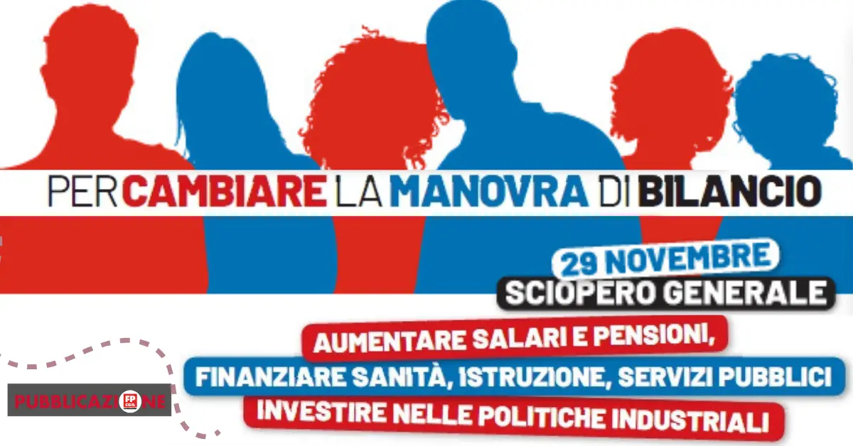 banner sciopero cgil uil 29 nov24 pubblicazione