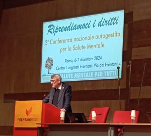 Maurizio Landini alla Conferenza autogestita salute mentale