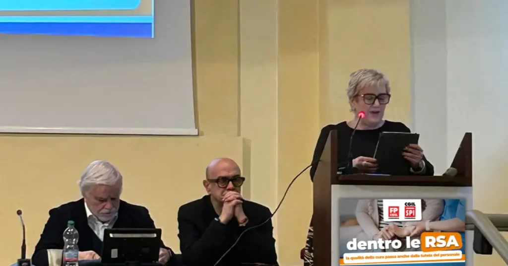 Sabrina Negri al convegno Rsa