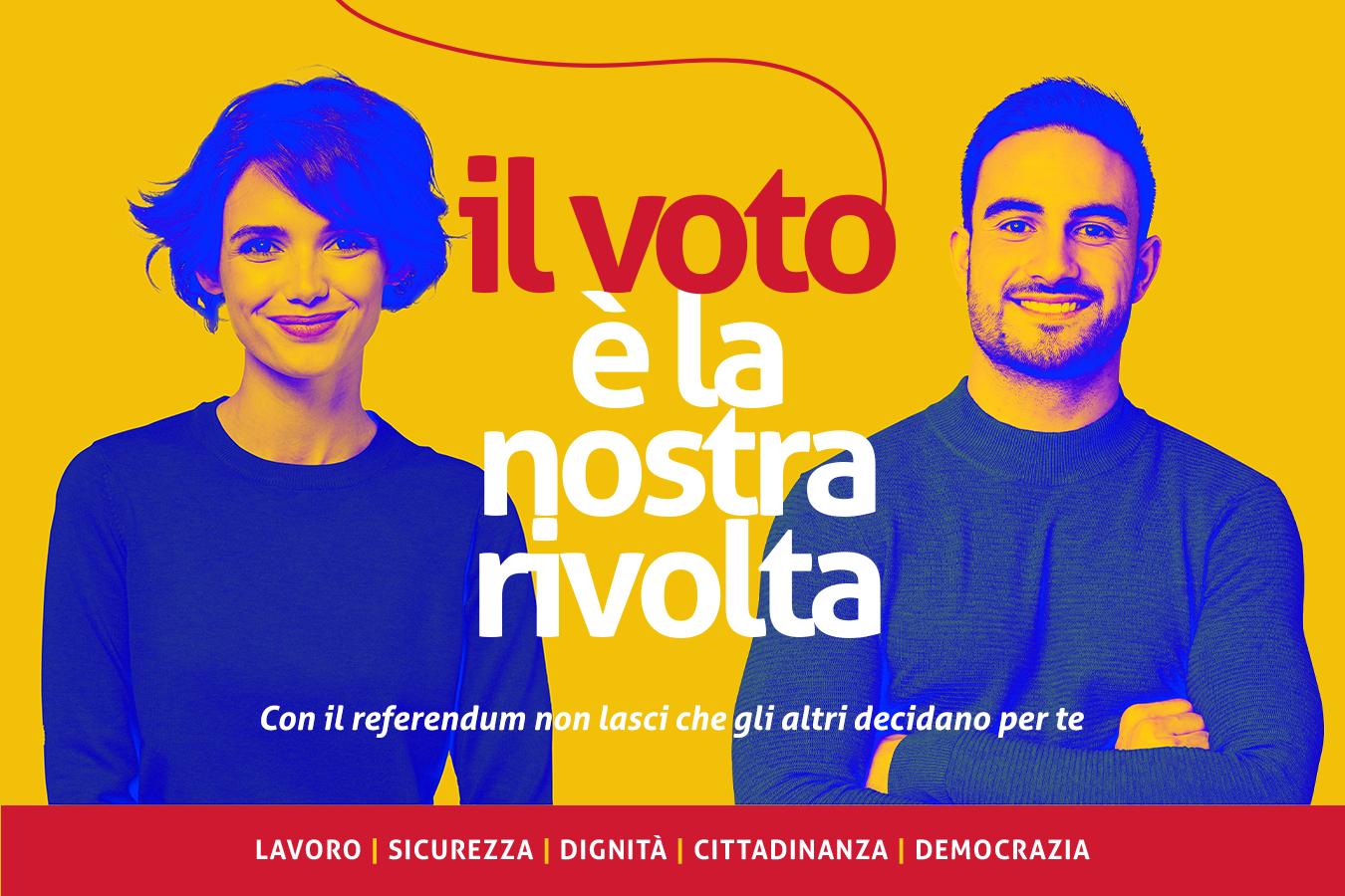 il voto è la nostra rivolta, referendum 2025, vota 5 sì