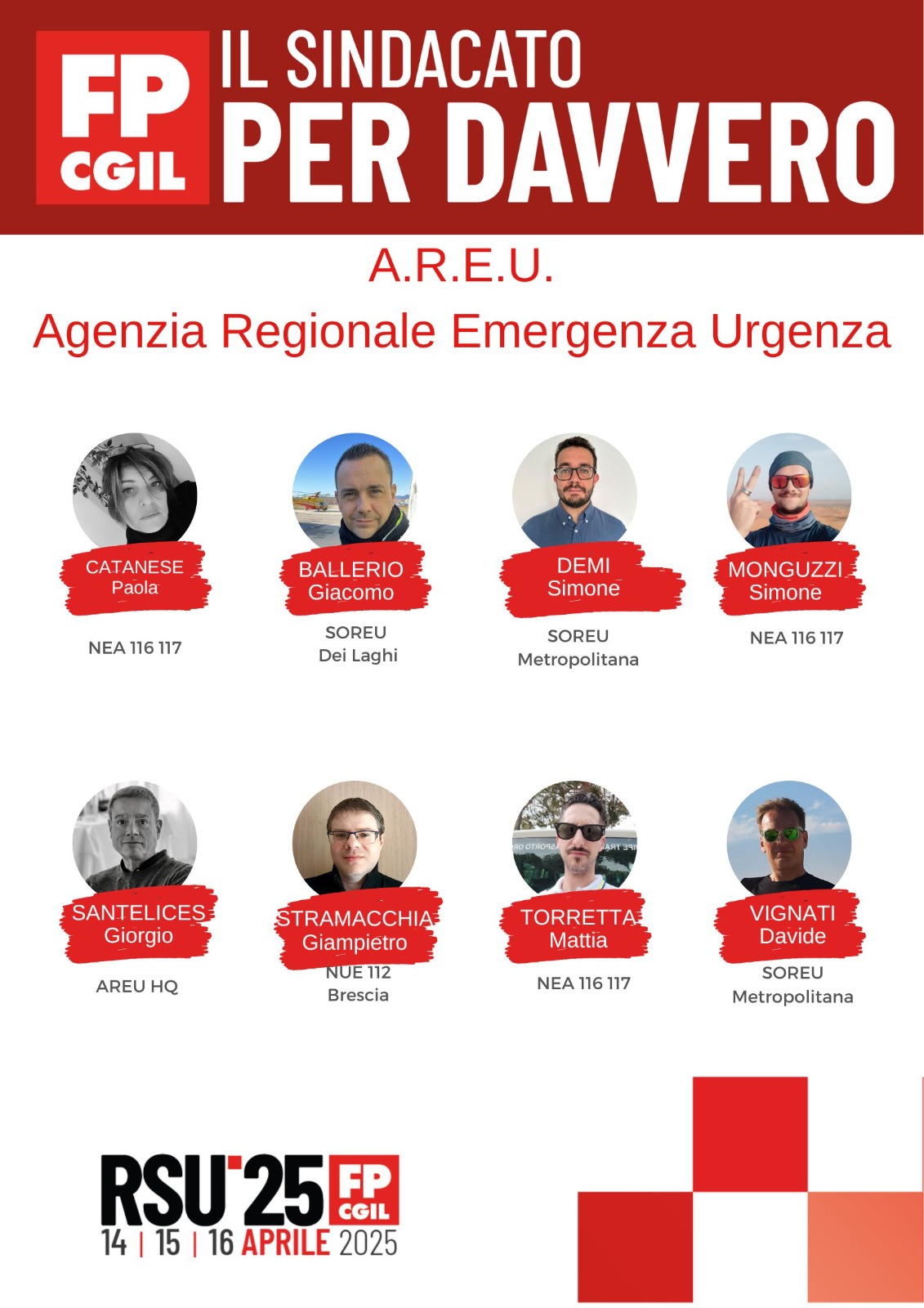 areu lista fp cgil rsu 2025