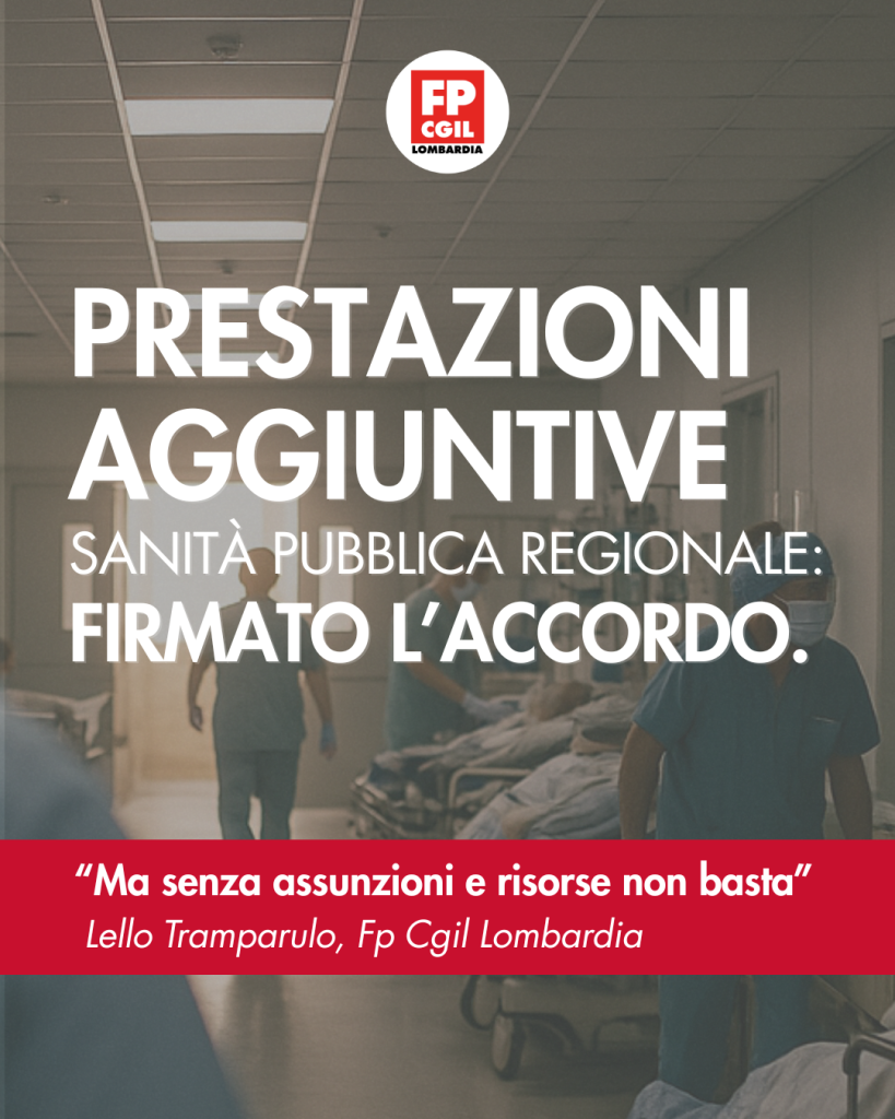 prestazioni aggiuntive card fp cgil