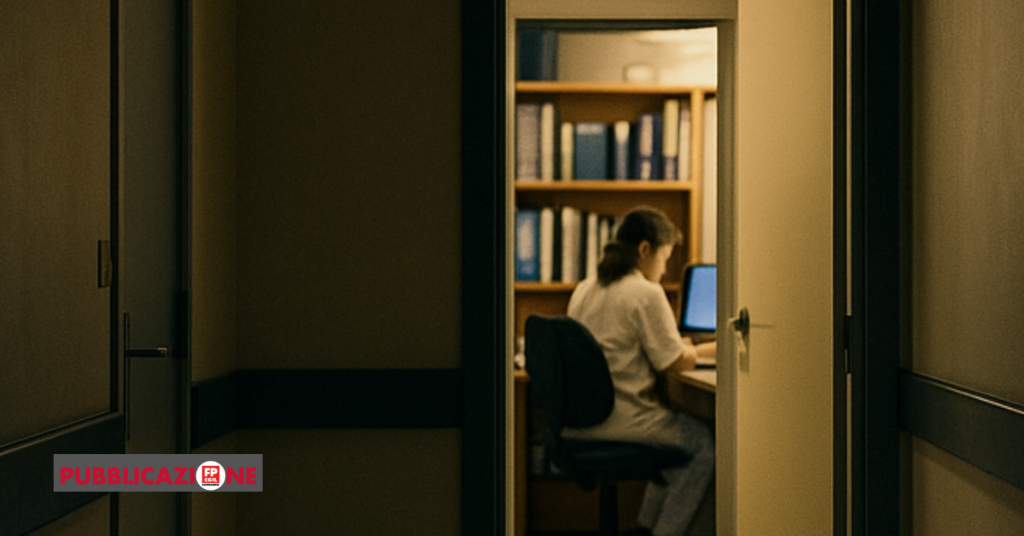reparto ospedaliero di notte