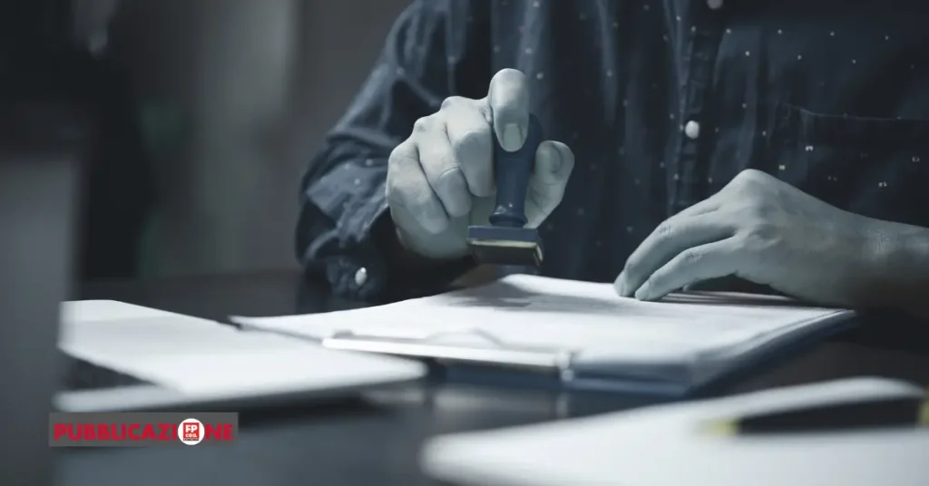 timbro documento