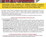 volantino sciopero prefettura mi