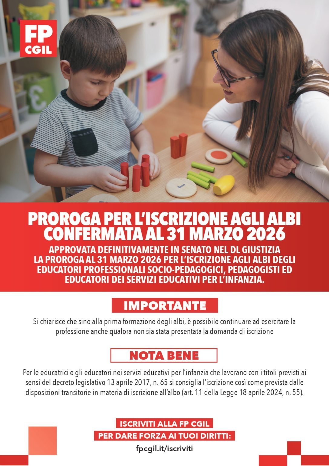 proroga albi educatori
