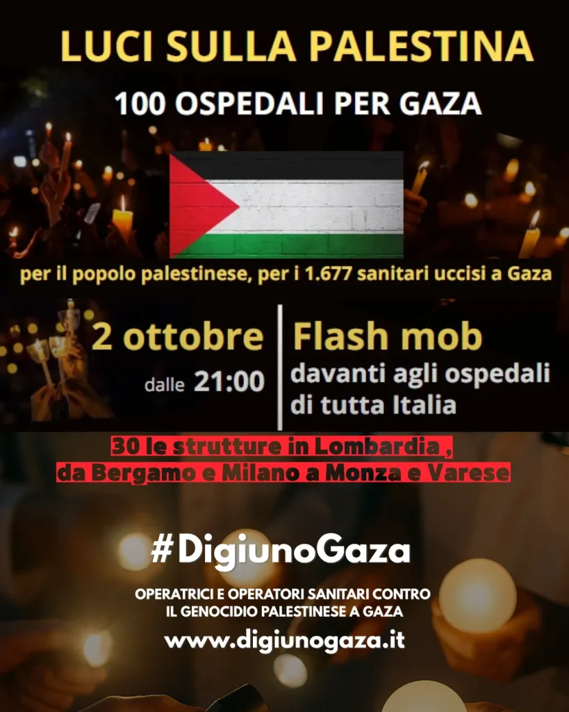 luci sulla palestina locandina
