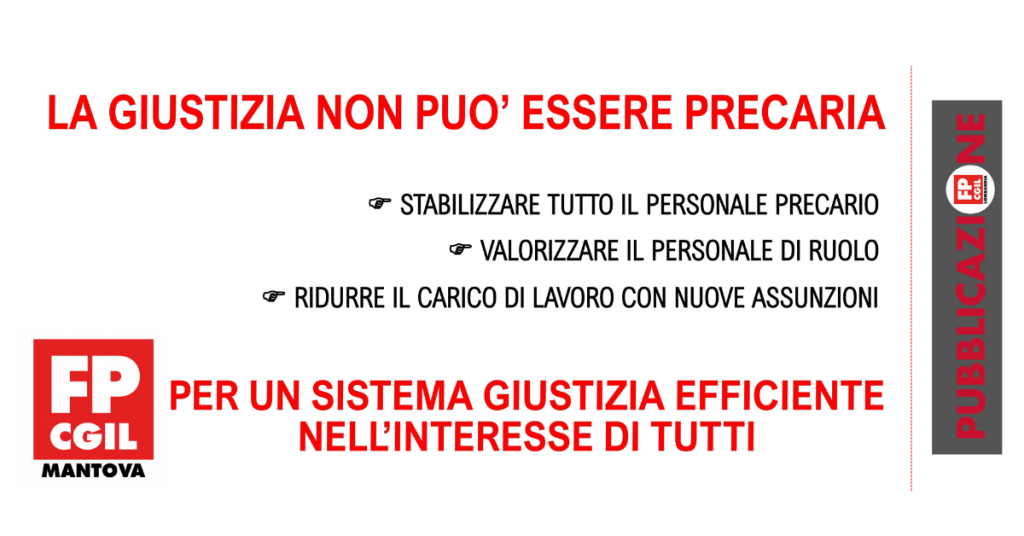 striscione mn sciopero giustizia precari