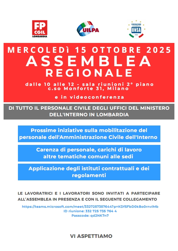 volantino assemblea