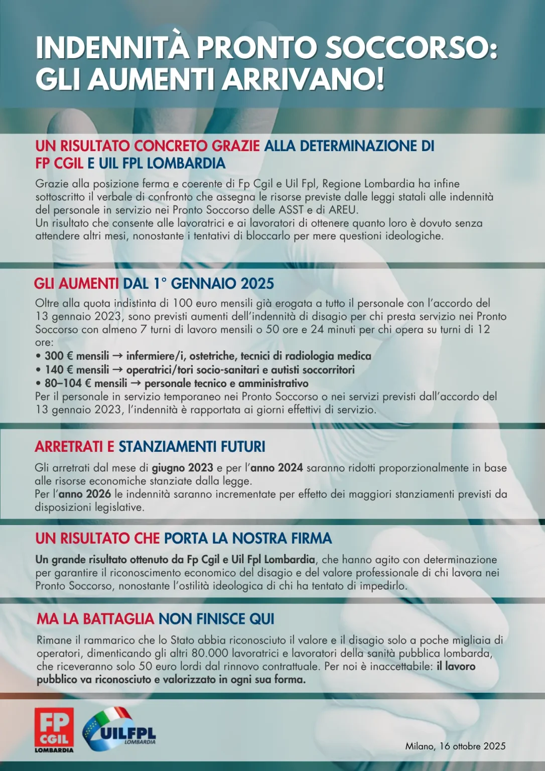 indennità ps volantino