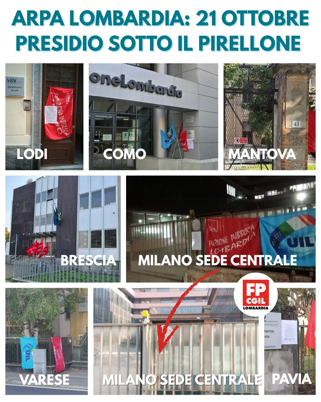 sedi arpa imbandierate