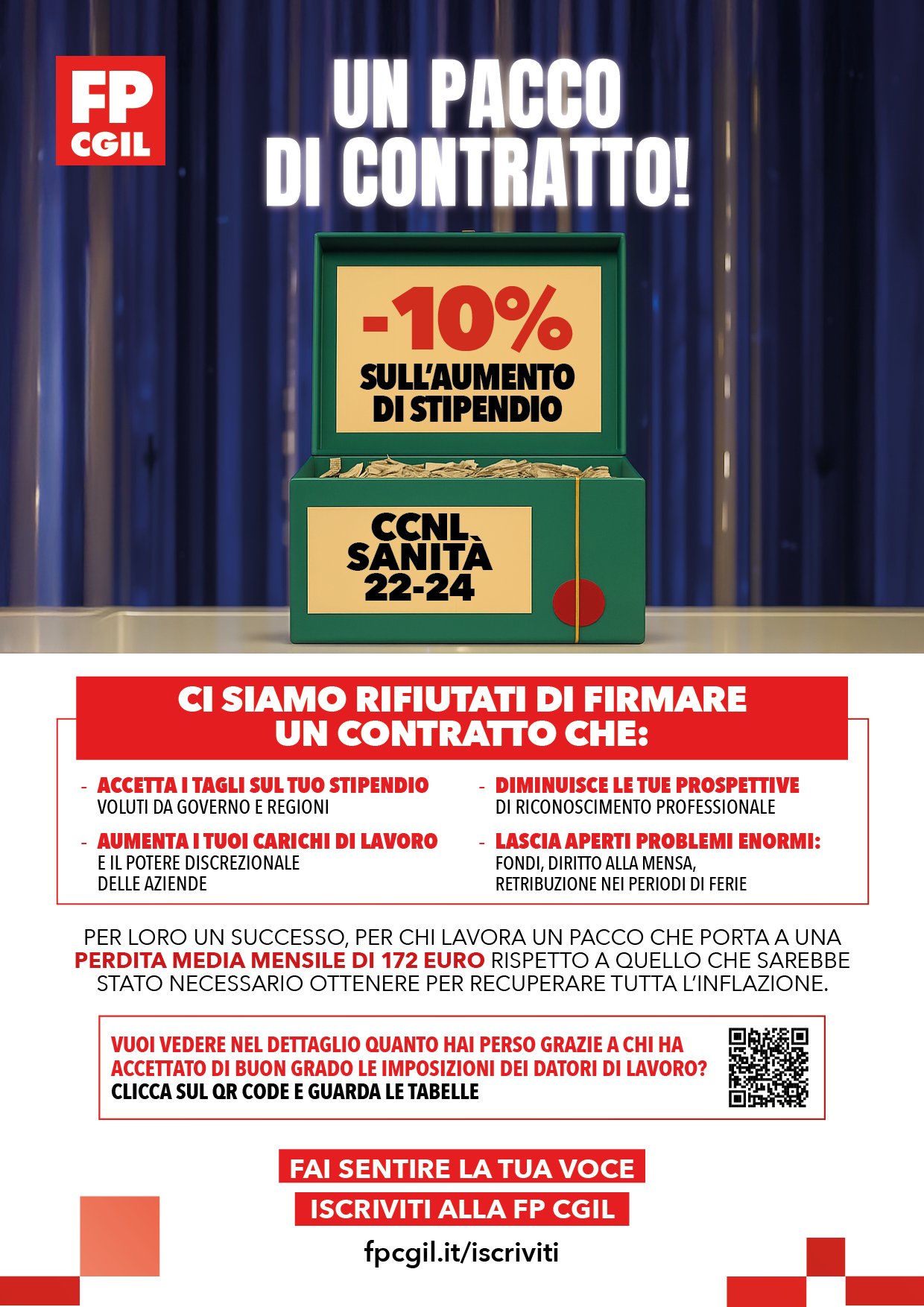 volantino ccnl sanità pubblica pacco