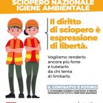 volantino sciopero igiene ambientale 10 dicembre 2025
