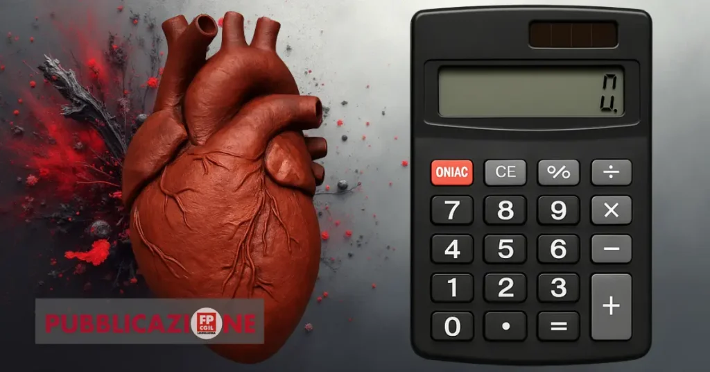 cuore e calcolatrice