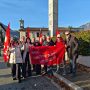 presidio a Lecco con il segretaro generale Fp Cgil Lombardia Tramparulo