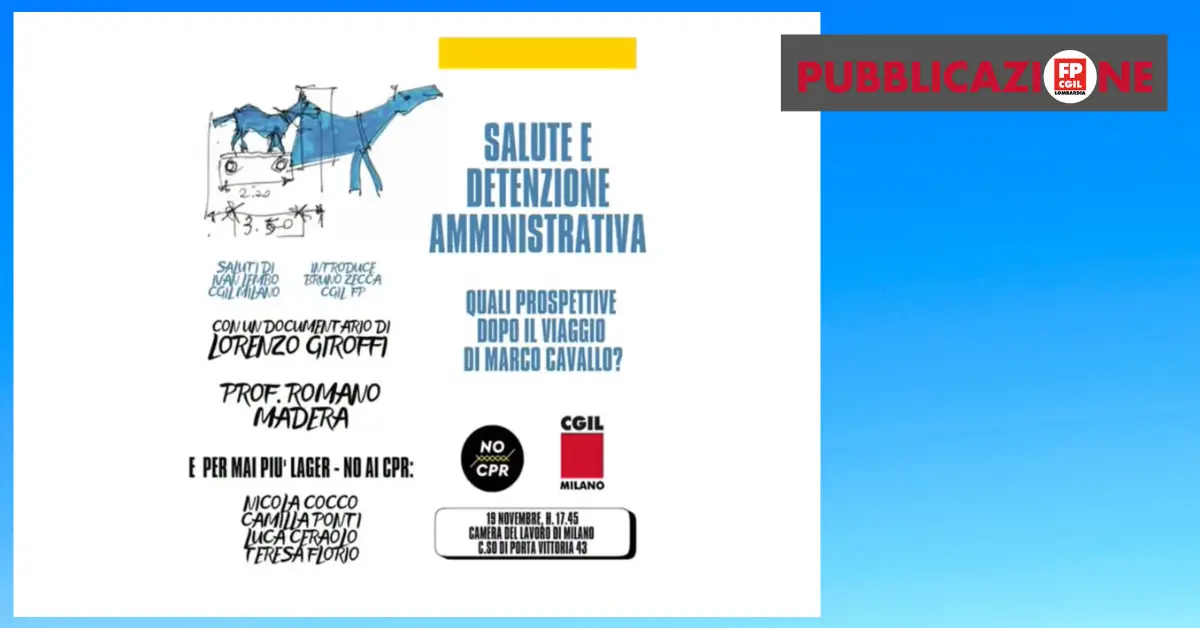 salute e detenzione amministrativa cpr