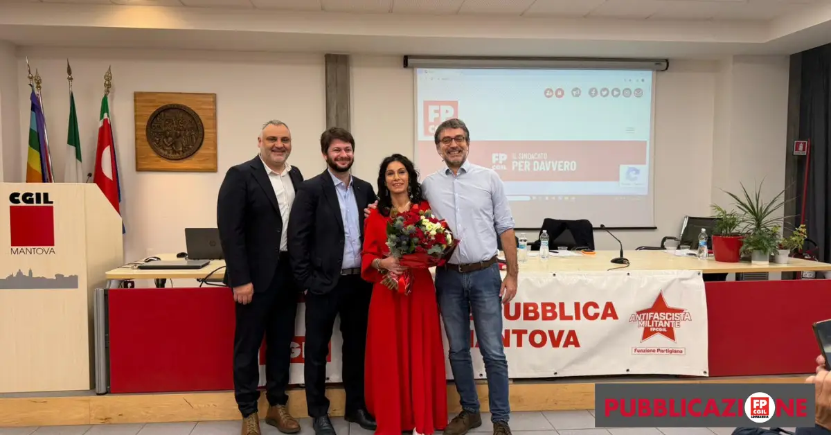 magda tomasini eletta segretaria generale Fp Cgil Mantova