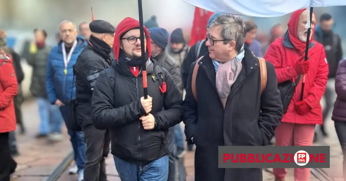 simone monguzzi e alberto motta, fp cgil milano