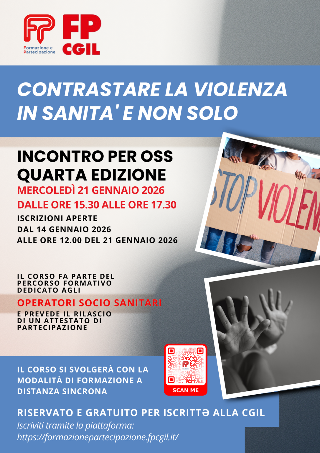 OSS-Violenza locandina