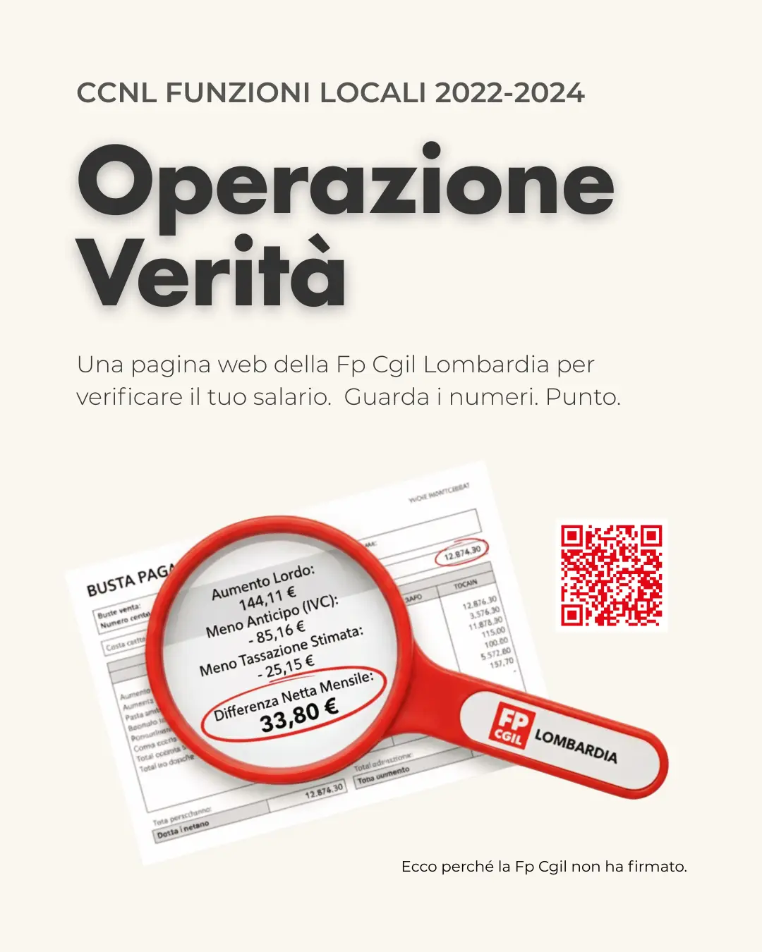 operazione verit&agrave; FL card