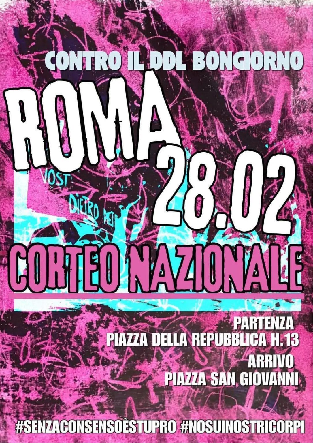 locandina ddl bongiorno manif 28febb