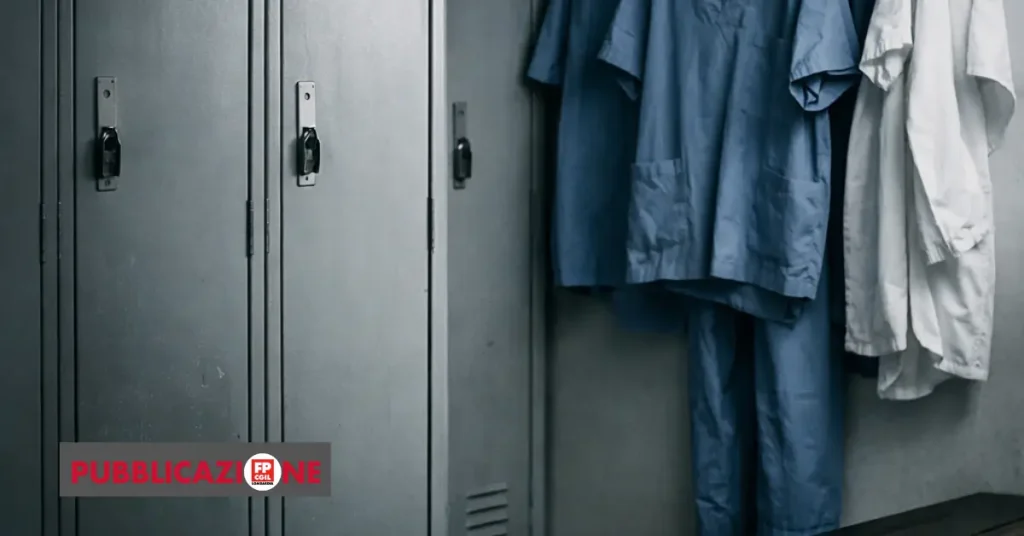 spogliatoio sanitario
