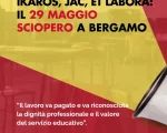 ikaros post card sciopero