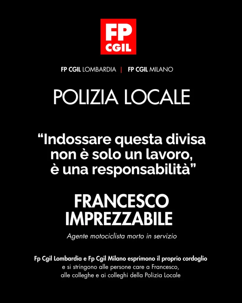 agente PL Mi morto post card