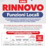 FPCGIL - Rinnovo Funzioni Locali 25-27 volantino fronte