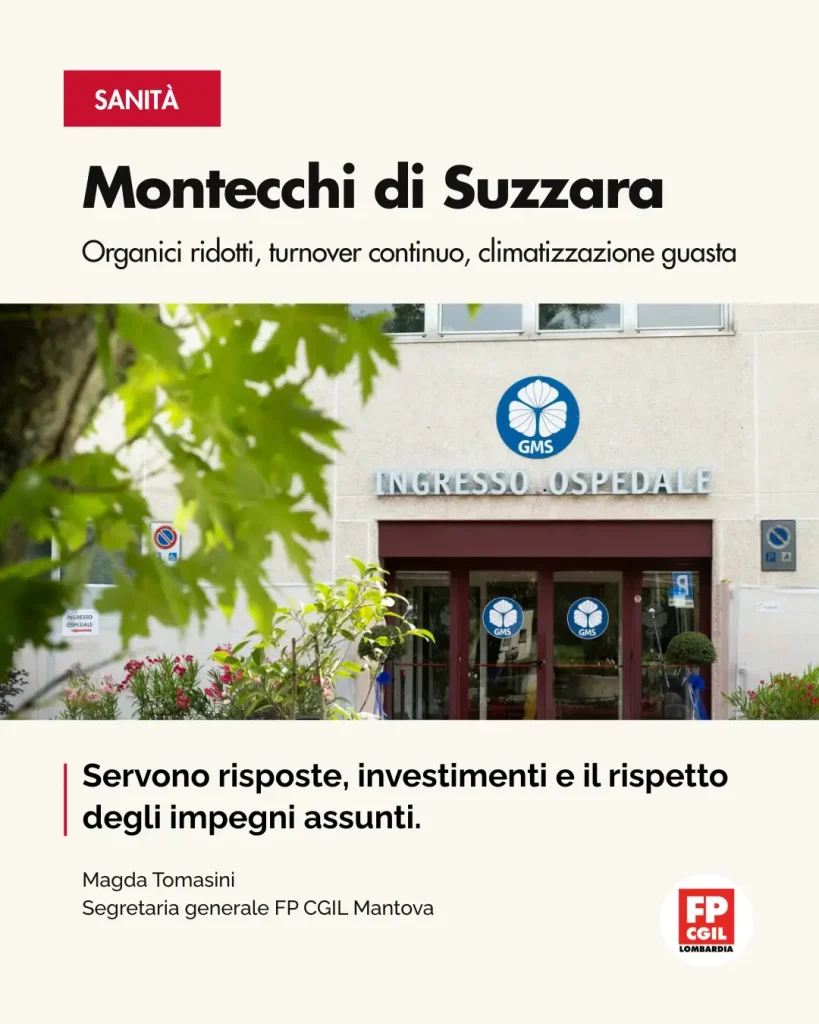 Montecchi Suzzara card Fp Cgil