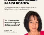 aggressioni sanit&agrave; mb cellari fp cgil susanna cellari