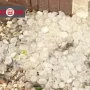 nubifragio con grandine e tromba d'aria a cremona