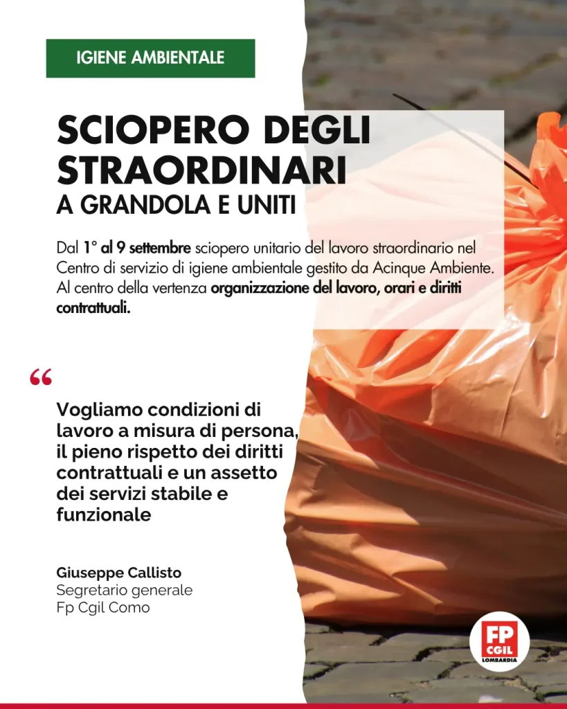 sciopero straordinari card