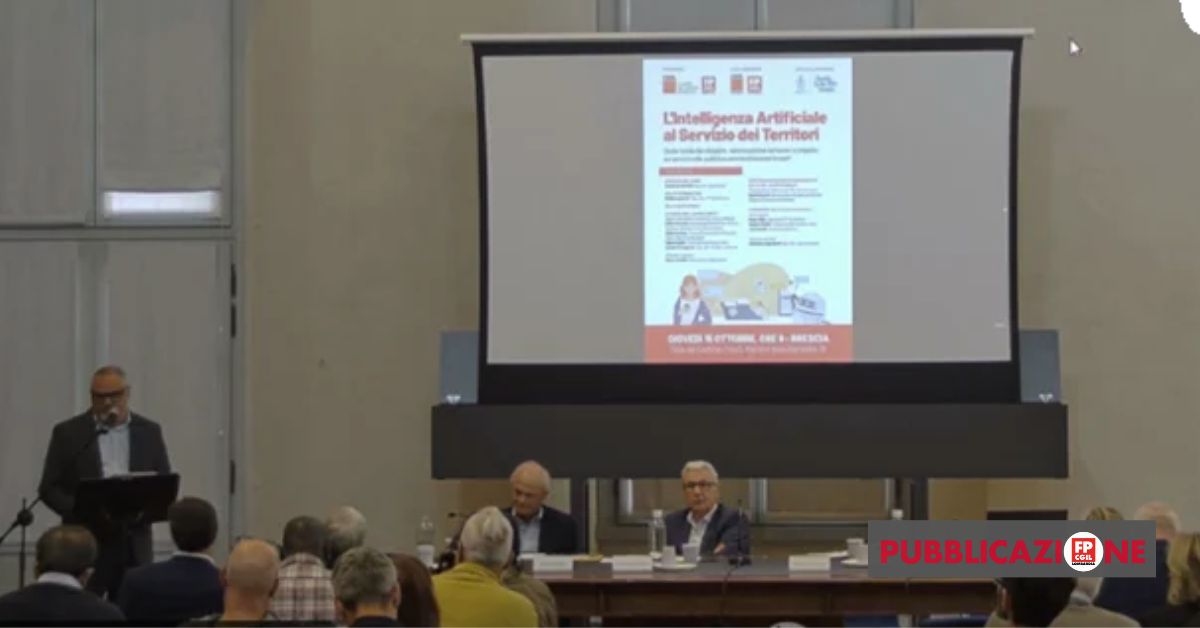 Catello Tramparulo al convegno IA di Brescia